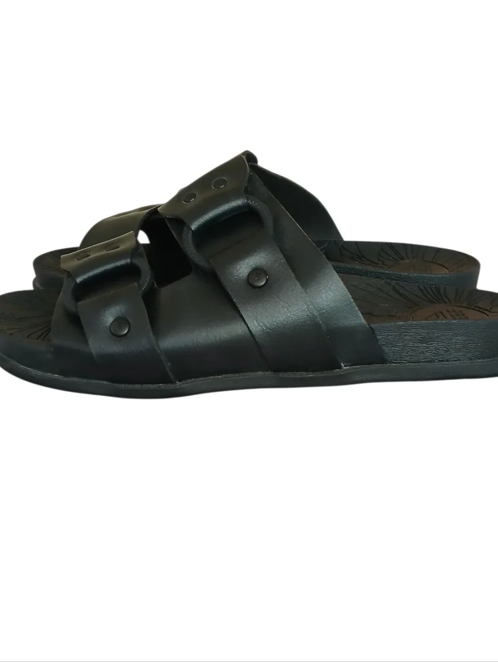 REEF Cushion Vera Cruz Chunky Sandals Women's 7 Black Buckles Neutral Beach